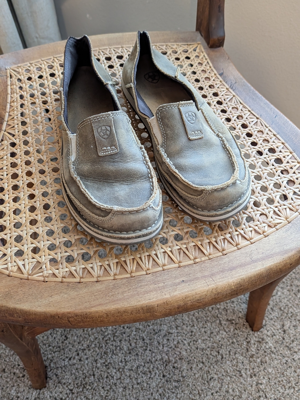 Ariat Women's Casual Slip-On Loafers in Taupe